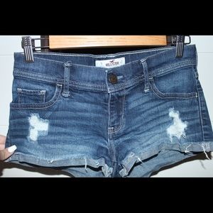 Hollister jean shorts